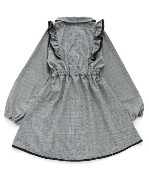 algy（アルジー）の「ハイショクラインガーリーワンピ（ワンピース・キッズ・ピンク/チェック/ベージュ・SMALL/MEDIUM/X-SMALL/XX-SMALL）」の17枚目の写真