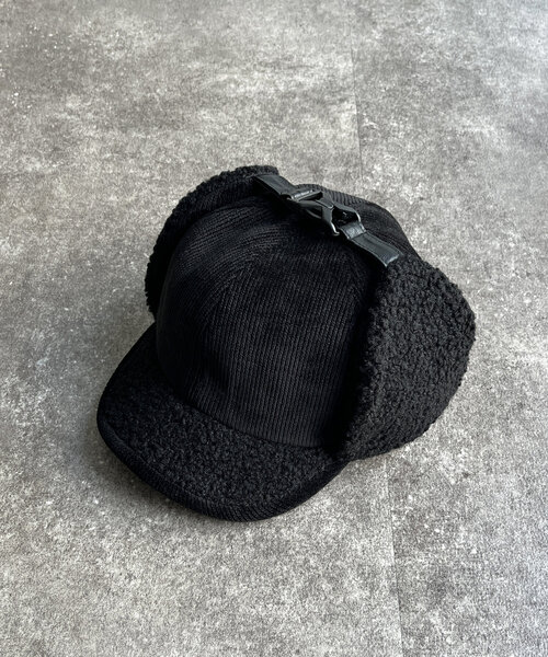 CPCM（シーピーシーエム）の「コーデュロイフライトキャップ（キャップ・レディース・ベージュ/ブラック/ブラウン・FREE）」の8枚目の写真