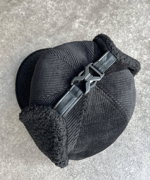 CPCM（シーピーシーエム）の「コーデュロイフライトキャップ（キャップ・レディース・ベージュ/ブラック/ブラウン・FREE）」の9枚目の写真