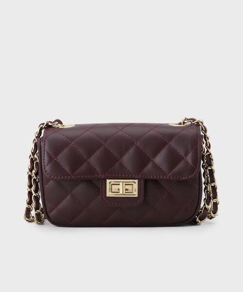 Maison Vincent メゾン ヴァンサン キルティングバッグ　新品 セール】【Maison Vincent】キルティングチェーンショルダー