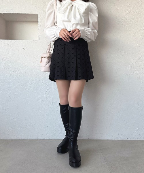 apres jour（アプレジュール）の「【セットアップ可能】アソートプリーツスカート【ZOZOTOWN限定アイテム】（スカート・レディース・ブラック/ライトベージュ/グレー系その他/グレー/ブラック系その他・X-LARGE/フリー）」の17枚目の写真