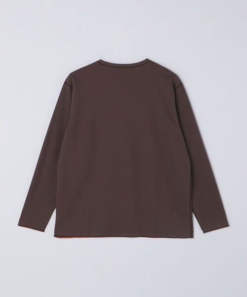 SHIPS(シップス)の「SHIPS: リバーシブル クルーネック 長袖 Tシャツ (ロンT)(Tシャツ/カットソー・メンズ・ネイビー/ホワイト/ブラウン・SMALL/MEDIUM/LARGE/X-LARGE)」の17枚目の写真