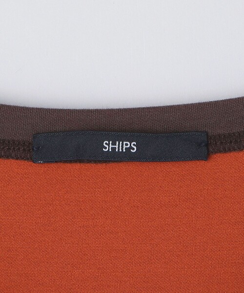 SHIPS(シップス)の「SHIPS: リバーシブル クルーネック 長袖 Tシャツ (ロンT)(Tシャツ/カットソー・メンズ・ネイビー/ホワイト/ブラウン・SMALL/MEDIUM/LARGE/X-LARGE)」の19枚目の写真