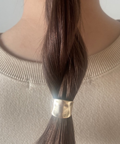 ciite'（シーテ）の「ミニハーフラウンドポニーフックシンプリーデザイン　マット（ヘアピン・レディース・ゴールド/シルバー・FREE）」の11枚目の写真