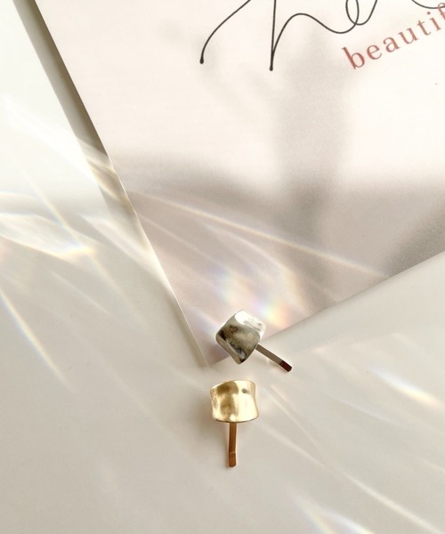ciite'（シーテ）の「ミニハーフラウンドポニーフックシンプリーデザイン　マット（ヘアピン・レディース・ゴールド/シルバー・FREE）」の14枚目の写真