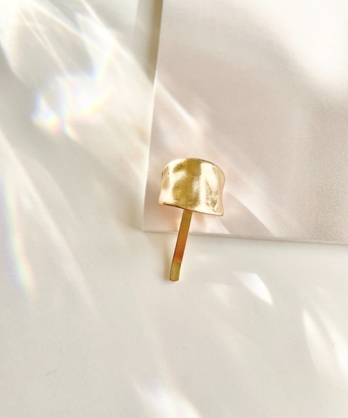 ciite'（シーテ）の「ミニハーフラウンドポニーフックシンプリーデザイン　マット（ヘアピン・レディース・ゴールド/シルバー・FREE）」の18枚目の写真