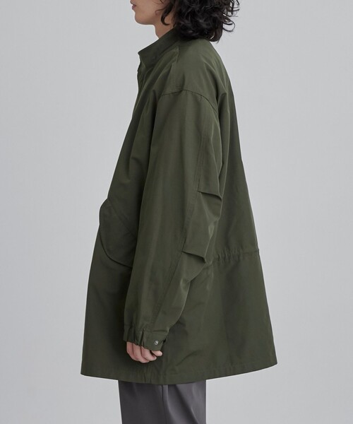 coen（コーエン）の「T/C ウェザーモッズコート（モッズコート・メンズ・ブラック/オリーブ・M/L/XL）」の16枚目の写真