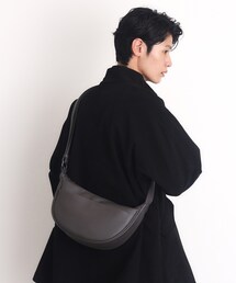 THE SHOP TK  | シュリンクハーフムーンバッグ(ショルダーバッグ)