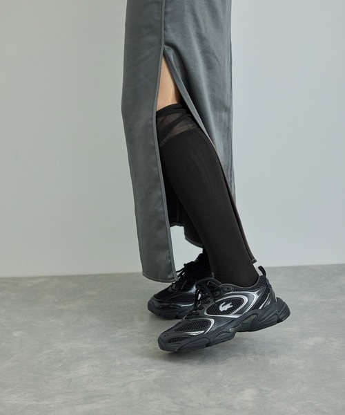 ADAM ET ROPE'（アダムエロペ）の「キリカエルーズニーハイソックス（ソックス/靴下・レディース・レッド/ブラック/ベージュ・FREE）」の11枚目の写真