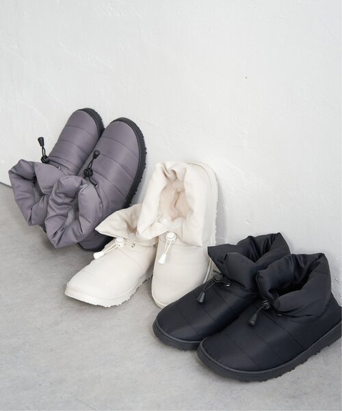 VENCEEXCHANGE(ヴァンスエクスチェンジ)の「キルトドロストブーツ(ブーツ・レディース・オフホワイト/グレー/ブラック・L/M)」の10枚目の写真