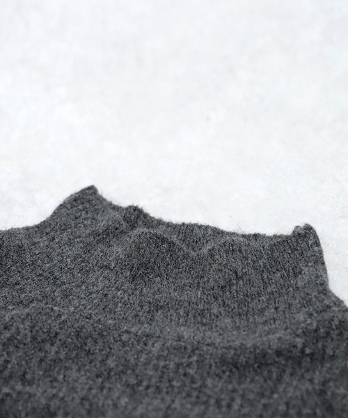 antiqua(アンティカ)の「チュールフリルニット(ニット/セーター・レディース・ブラック/グレー・ONESIZE)」の16枚目の写真