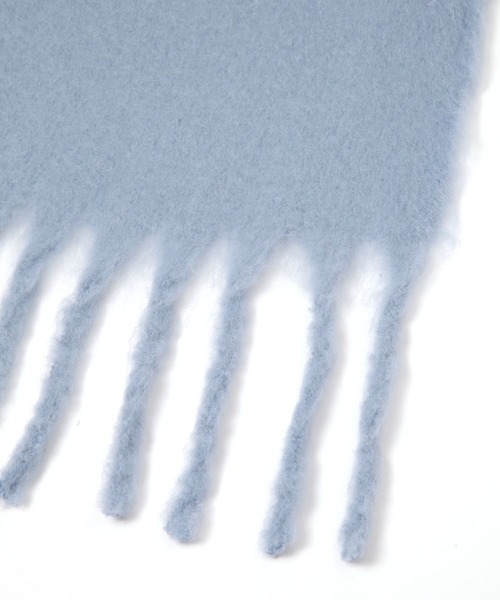 GLOBAL WORK（グローバルワーク）の「静電軽減フリンジストール/145516（マフラー・レディース・ベージュ/アイボリー/グレー/ブルー/グリーン・ONE SIZE）」の22枚目の写真