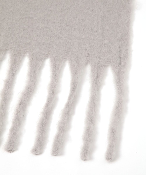 GLOBAL WORK（グローバルワーク）の「静電軽減フリンジストール/145516（マフラー・レディース・ベージュ/アイボリー/グレー/ブルー/グリーン・ONE SIZE）」の16枚目の写真