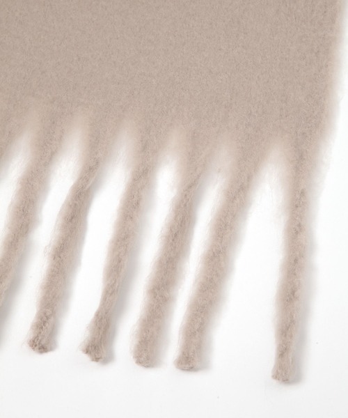 GLOBAL WORK（グローバルワーク）の「静電軽減フリンジストール/145516（マフラー・レディース・ベージュ/アイボリー/グレー/ブルー/グリーン・ONE SIZE）」の18枚目の写真