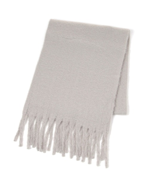 GLOBAL WORK（グローバルワーク）の「静電軽減フリンジストール/145516（マフラー・レディース・ベージュ/アイボリー/グレー/ブルー/グリーン・ONE SIZE）」の8枚目の写真