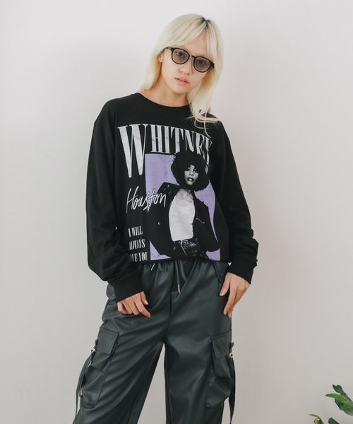 【セール】W.Houston_Men's L/S T-shirts 長袖Tシャツ（Tシャツ/カットソー）｜ROOPTOKYO（ループトウキョウ）Tシャツ/カットソー