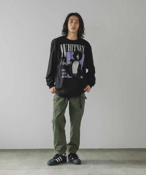【セール】W.Houston_Men's L/S T-shirts 長袖Tシャツ（Tシャツ/カットソー）｜ROOPTOKYO（ループトウキョウ）