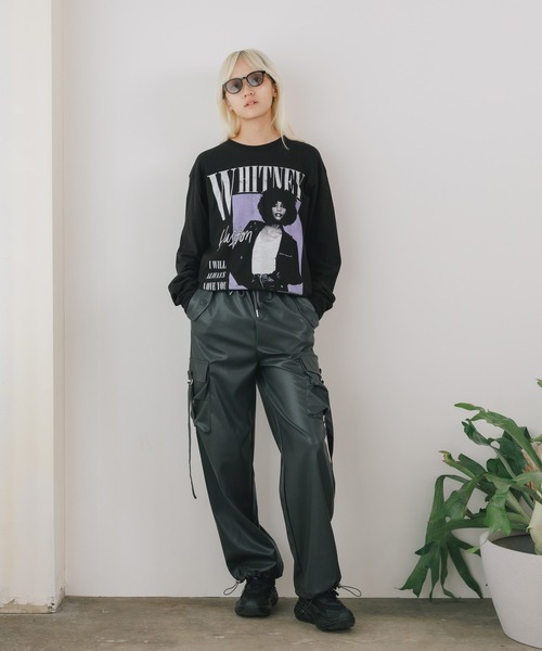 【セール】W.Houston_Men's L/S T-shirts 長袖Tシャツ（Tシャツ/カットソー）｜ROOPTOKYO（ループトウキョウ）