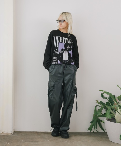 【セール】W.Houston_Men's L/S T-shirts 長袖Tシャツ（Tシャツ/カットソー）｜ROOPTOKYO（ループトウキョウ）