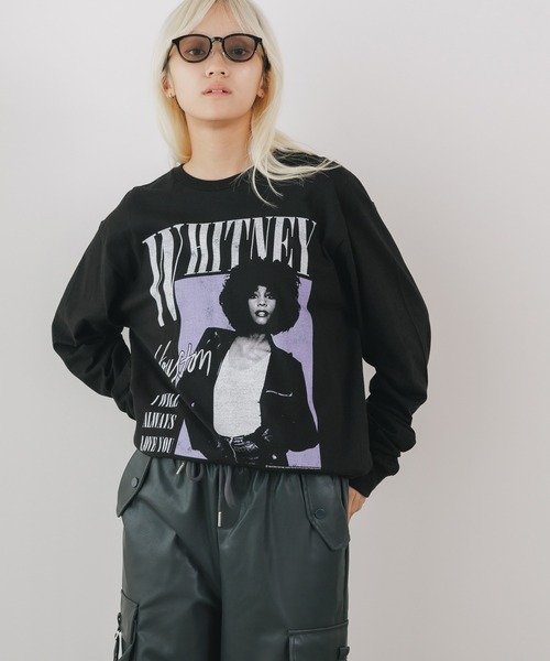 【セール】W.Houston_Men's L/S T-shirts 長袖Tシャツ（Tシャツ/カットソー）｜ROOPTOKYO（ループトウキョウ）