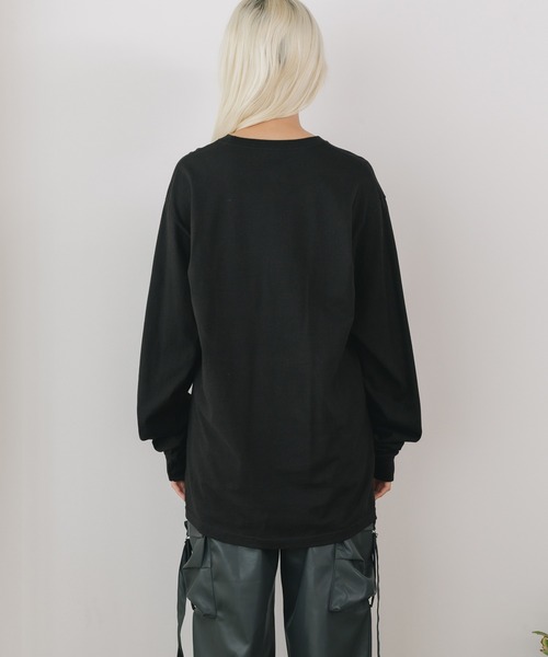 【セール】W.Houston_Men's L/S T-shirts 長袖Tシャツ（Tシャツ/カットソー）｜ROOPTOKYO（ループトウキョウ）