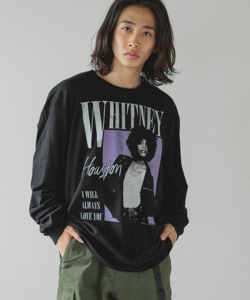 【セール】W.Houston_Men's L/S T-shirts 長袖Tシャツ（Tシャツ/カットソー）｜ROOPTOKYO（ループトウキョウ）