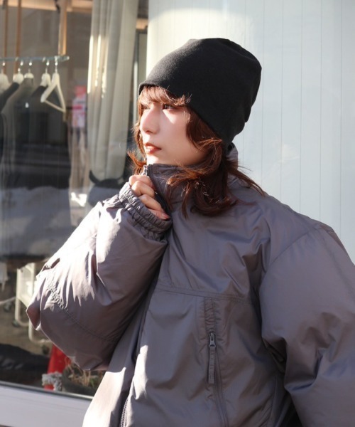 PHATEE（ファッティー）の「【PHATEE】ファティー HEMP RIB KNIT BEAINE（キャップ・メンズ・ブラック/ブラウン/オリーブ/グレー/キナリ・ONE SIZE）」の3枚目の写真