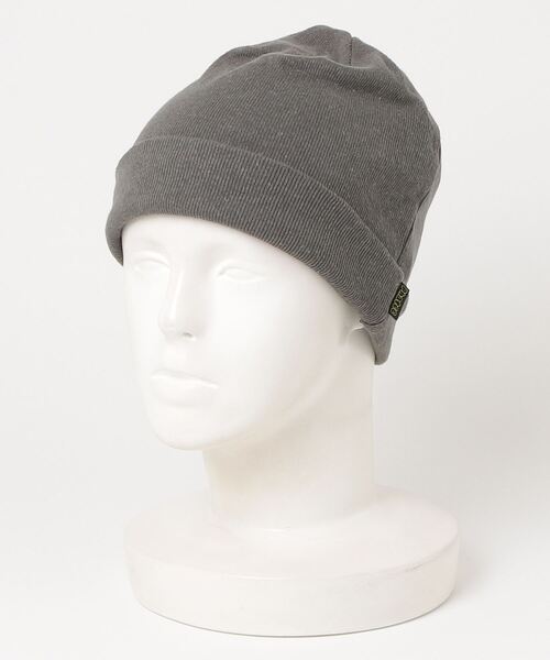 PHATEE（ファッティー）の「【PHATEE】ファティー HEMP RIB KNIT BEAINE（キャップ・メンズ・ブラック/ブラウン/オリーブ/グレー/キナリ・ONE SIZE）」の7枚目の写真