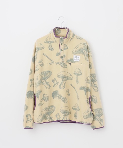 セール】【POLeR/ポーラー】別注 LIGHT FLEECE SNAP プルオーバー  