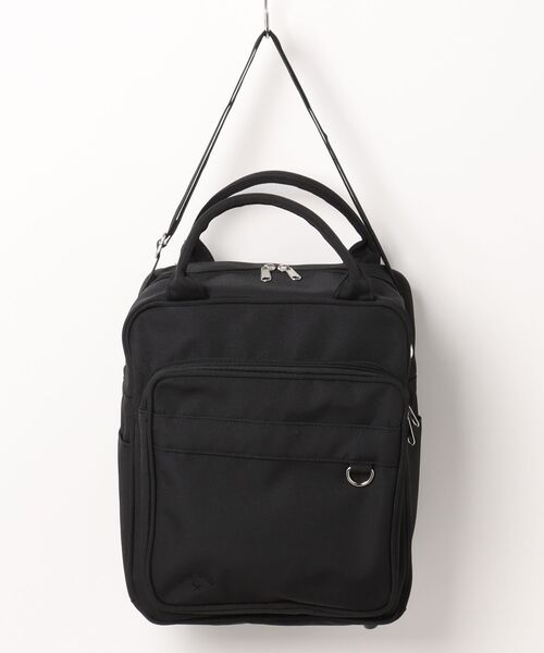 CONVERSE(コンバース)の「【CONVERSE】SCHOOL CASUAL SQUARE BAG/スクールショルダーバッグ/カバン/肩掛け/斜め掛け/コンバース(ショルダーバッグ・レディース・ネイビー/ブラック/グレー・FREE)」の2枚目の写真