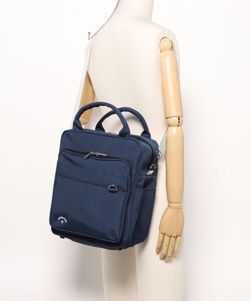 CONVERSE(コンバース)の「【CONVERSE】SCHOOL CASUAL SQUARE BAG/スクールショルダーバッグ/カバン/肩掛け/斜め掛け/コンバース(ショルダーバッグ・レディース・ネイビー/ブラック/グレー・FREE)」の9枚目の写真