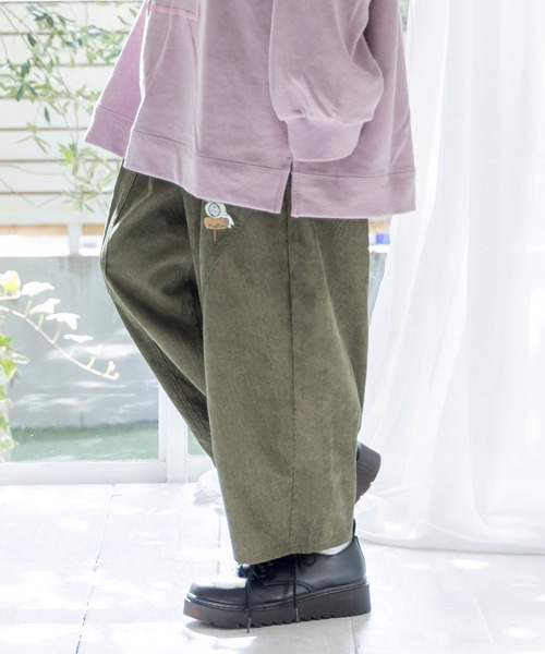 【セール】343136：パリティのネコおでん刺繍パンツ（その他パンツ）｜ScoLar Parity（スカラーパリティ）