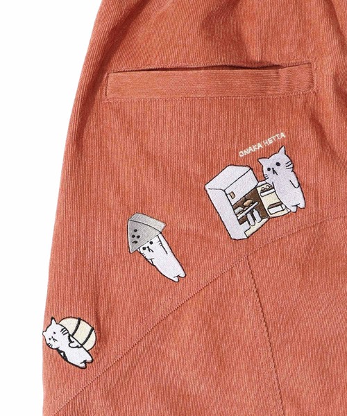 セール】343136：パリティのネコおでん刺繍パンツ（その他パンツ