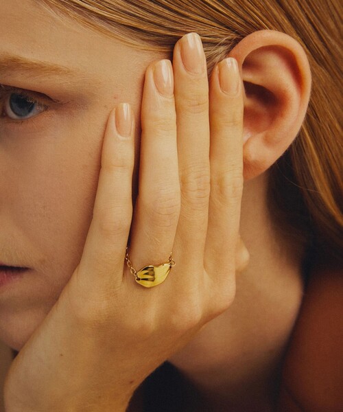 リング プティプランタン／イエローゴールド（リング）｜LAZY