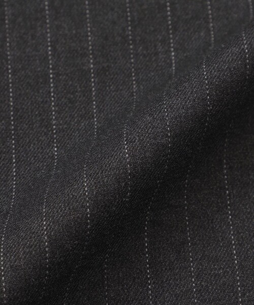 LOVELESS（ラブレス）の「ストライプワイドジャケット（テーラードジャケット・メンズ・チャコールグレー・L/M/S）」の2枚目の写真