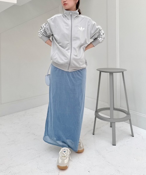 emmi(エミ)の「ベロアチュールワンピース(ワンピース・レディース・ブラック/ベージュ/ライトブルー・1/0)」の10枚目の写真