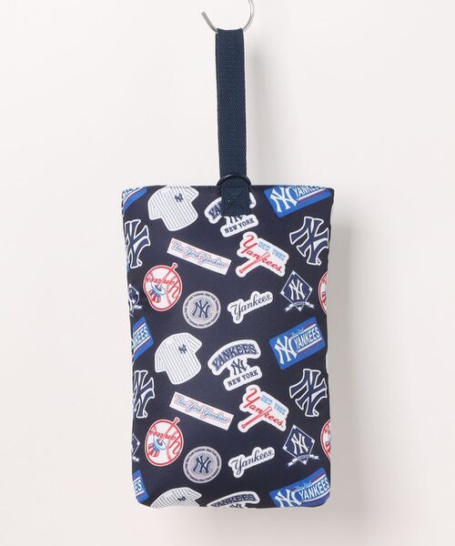 MLB（メジャーリーグベースボール）の「MLBシューズケース【入園入学】（シューズ小物/雑貨・キッズ・ブラウン系/ネイビー系/ブラウン/ネイビー/ブルー・FREE）」の3枚目の写真