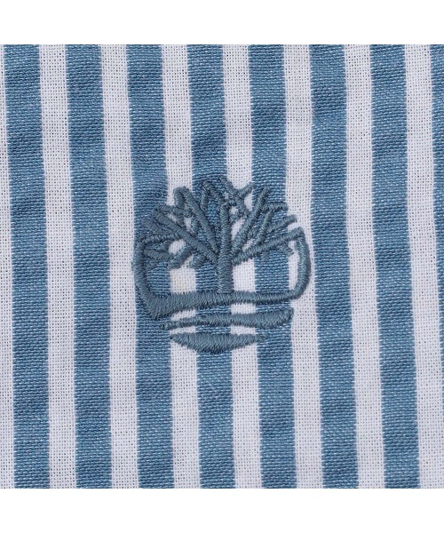 Timberland(ティンバーランド)の「シアサッカー スリム シャツ メンズ(シャツ/ブラウス・メンズ・スカイブルー・XX-LARGE/X-LARGE/SMALL/MEDIUM/LARGE)」の7枚目の写真