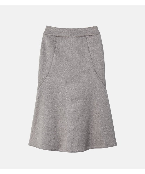 LE CIEL BLEU（ルシェルブルー）の「フロントフレアースカート / Front Flare Skirt（スカート・レディース・グレー/ブラック・38/36/34）」の15枚目の写真