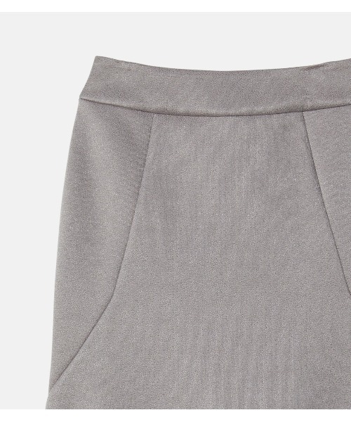 LE CIEL BLEU（ルシェルブルー）の「フロントフレアースカート / Front Flare Skirt（スカート・レディース・グレー/ブラック・38/36/34）」の16枚目の写真