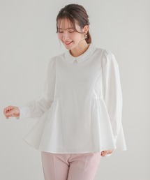 fitmore フィットモア　トップス　３点セット 新品タグ付】Fitmore フィットモア スクエアネックチェックトップス