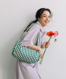 BEAURE ヴュレ ギンガムチェック HOBO BAG