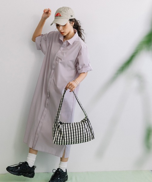 Beau're(ヴュレ)の「BEAURE ヴュレ ギンガムチェック HOBO BAG(ショルダーバッグ・レディース・ブラック/ブラウン/グリーン・FREE)」の19枚目の写真