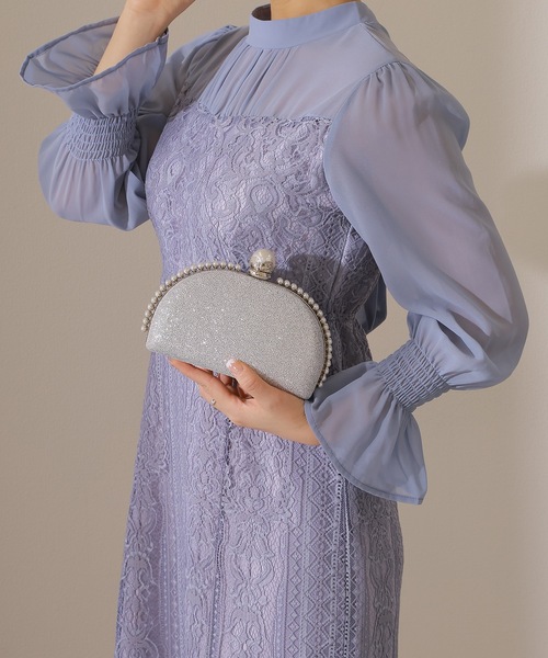 Lace Ladies(レースレディース)の「3WAY ラメ パール使い クラッチ パーティー バッグ(クラッチバッグ・レディース・ブラック/シルバー/ゴールド・FREE)」の22枚目の写真