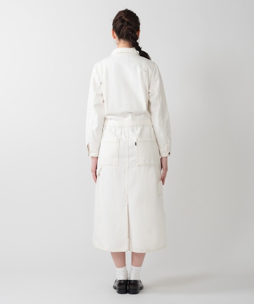 Levi's（リーバイス）の「Levi's/リーバイス BLUETAB(TM) BOILER ドレス（シャツワンピース・レディース・ホワイト・M/S/XS）」の3枚目の写真
