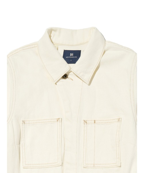 Levi's（リーバイス）の「Levi's/リーバイス BLUETAB(TM) BOILER ドレス（シャツワンピース・レディース・ホワイト・M/S/XS）」の9枚目の写真