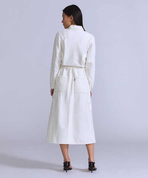 Levi's（リーバイス）の「Levi's/リーバイス BLUETAB(TM) BOILER ドレス（シャツワンピース・レディース・ホワイト・M/S/XS）」の19枚目の写真