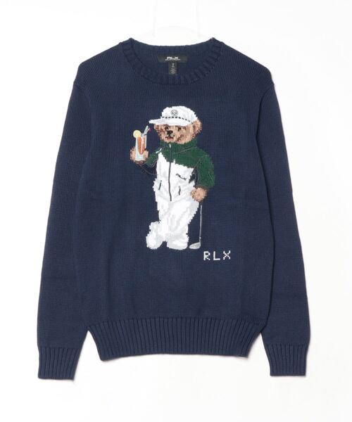 RLX GOLF（アールエルエックスゴルフ）の「Polo ベア パフォーマンス セーター（ニット/セーター・メンズ・ネイビー系1・M/S/L/XS）」の6枚目の写真