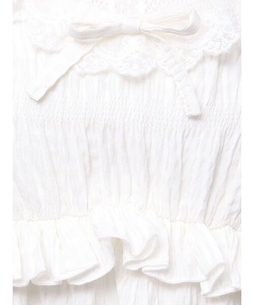 merry jenny(メリージェニー)の「チェックティアードワンピース(ワンピース・レディース・グレー/オフホワイト・FREE)」の20枚目の写真