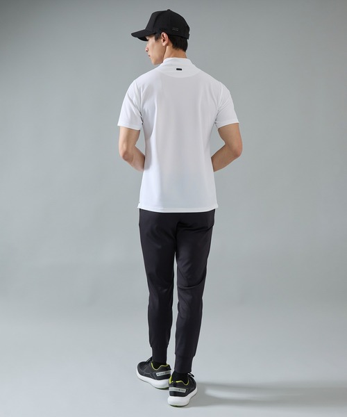 JUN&ROPE'(ジュンアンドロペ)の「【NOIR】PEE KAY ナイロンピケストレッチモックネックシャツ(Tシャツ/カットソー・メンズ・ホワイト/ブラック・L/M/S/XL)」の13枚目の写真